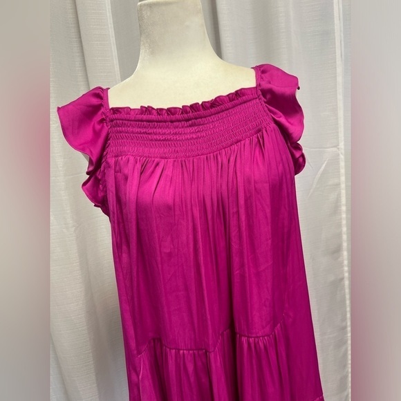 Intimately Free People Want Your Love Pink Mini Babydoll Dress | size Medium - Picture 2 of 7